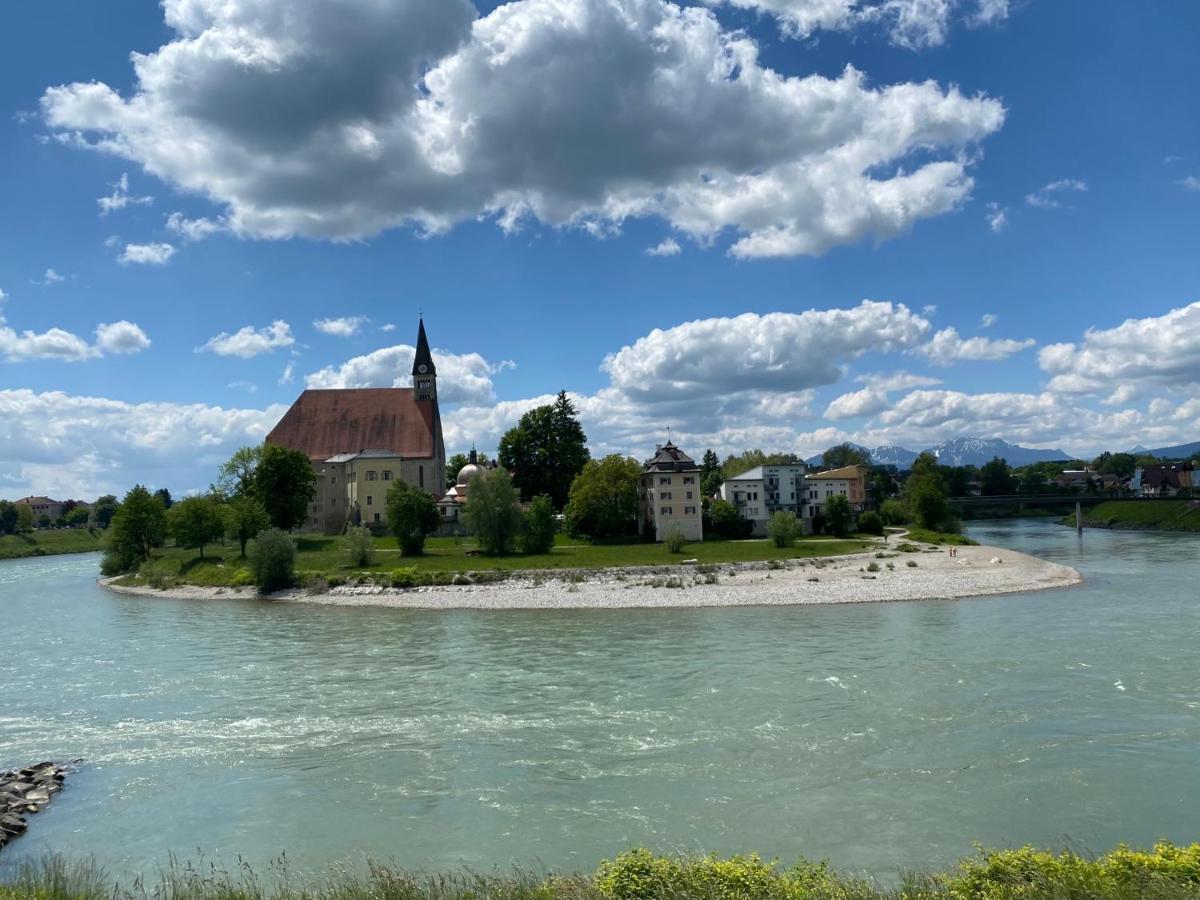 Ferienwohnung An Der Idyllischen Salzachschleife Naehe Salzburg Laufen Zewnętrze zdjęcie