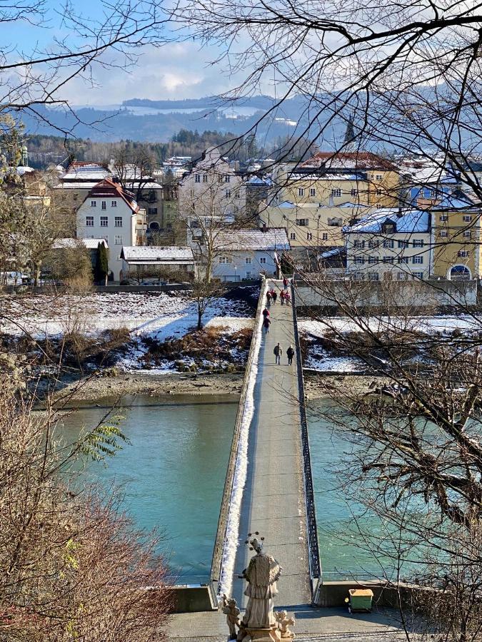 Ferienwohnung An Der Idyllischen Salzachschleife Naehe Salzburg Laufen Zewnętrze zdjęcie